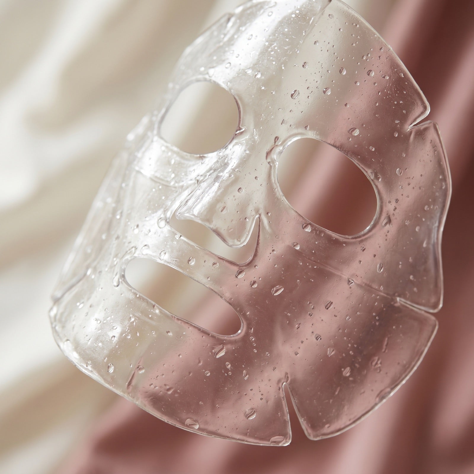 Texture gel hydrogel du masque bio-collagène